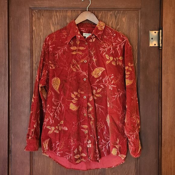 Eddie Bauer Corduroy Button Down - Picture 1 of 6
